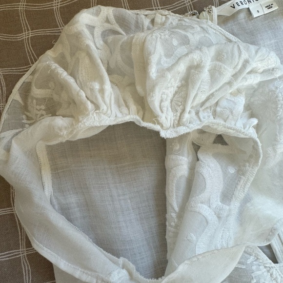 Veronica Beard White Maxi Dress (professionally altered) - Picture 14 of 15